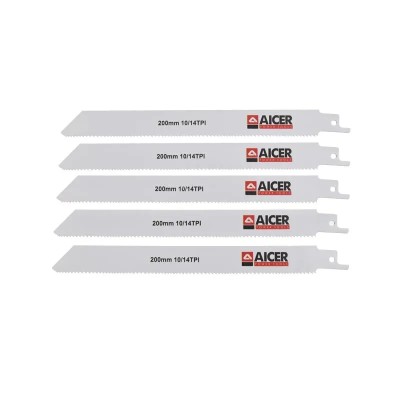 SEGUETA SABLE BI-METAL 5 PCS 200MM AICER