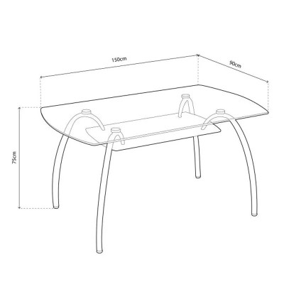 SET MESA COMEDOR Y 4 SILLAS SERIE COLORADO MOMI