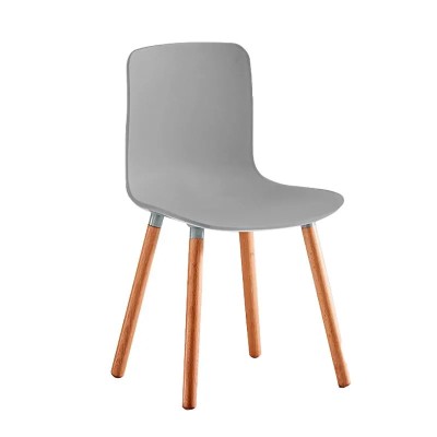 SILLA ESTILO ESCANDINAVO GRIS SERIE GALDER MOMI 45X46X79 CM