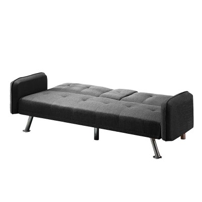 SOFA CAMA GRIS 210X85X80CM MOMI