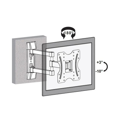 SOPORTE DE TELEVISION EXTENSIBLE 23-42" LARRYHOUSE