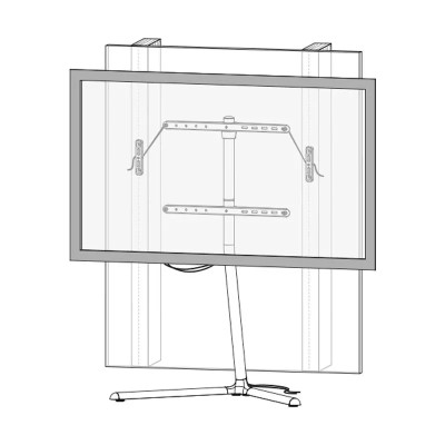 SOPORTE DE TELEVISION SUELO 49-70" LARRYHOUSE