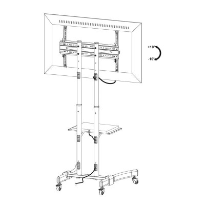 SOPORTE TELEVISION DE SUELO 37-70" LARRYHOUSE