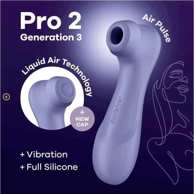 SUCCIONADOR DE CLITORIS PRO 2 GENERA 3 LIQUID AIR TECHNOLOGY