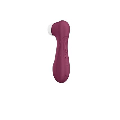 SUCCIONADOR DE CLÍTORIS PRO 2 GENERATION 3 LIQUID AIR WINE RED SATISFYER