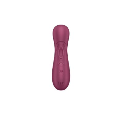 SUCCIONADOR DE CLÍTORIS PRO 2 GENERATION 3 LIQUID AIR WINE RED SATISFYER