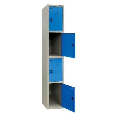 TAQUILLA METALICA AZUL 4 PUERTAS 1800X300X500MM AIRMEC