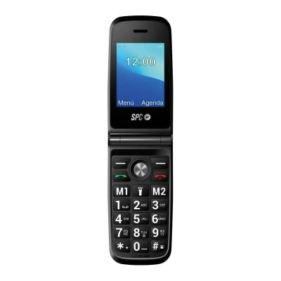 TELÉFONO MOVIL SPC TITAN PARA PERSONAS MAYORES/NEGRO