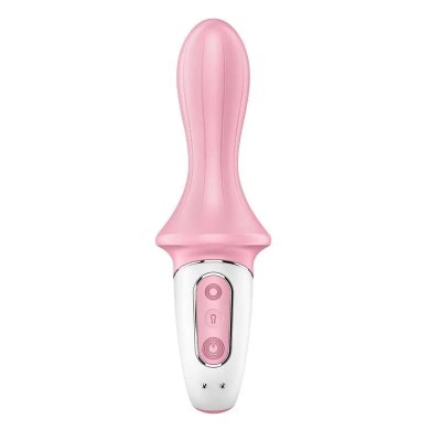 VIBRADOR ANAL INFLADO AIR PUMP BOOTY 5 CON APP CONNECT ROSA SATISFYER