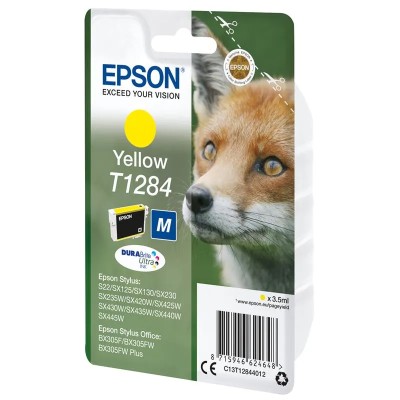 TINTA EPSON C13T12844012 YELLOW T1284