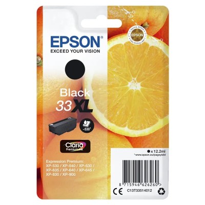 TINTA EPSON C13T33514012 BLACK XL 33XL PREMIUM