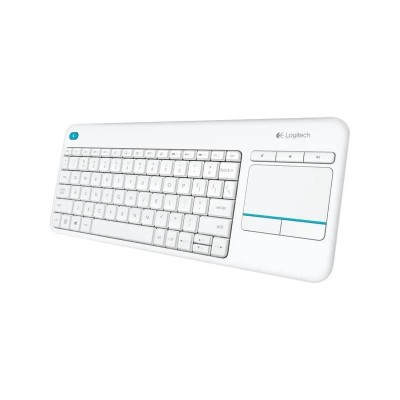 TECLADO LOGITECH K400 RF WIRELESS TOUCHPAD WHITE