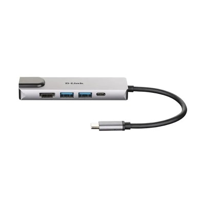 DOCK HUB USB D-LINK 5 EN 1 DUB-M520 USB-C