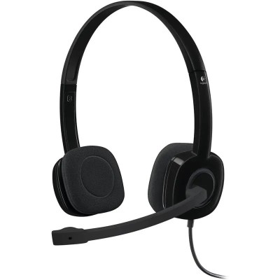 AURICULARES + MICROFONO LOGITECH H151 BLACK