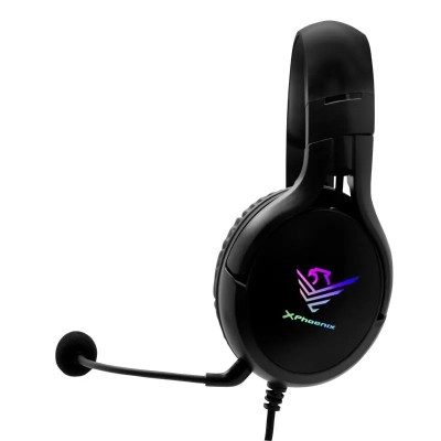 AURICULARES + MICROFONO PHOENIX GAMING X SPECTRUM RGB USB BLACK