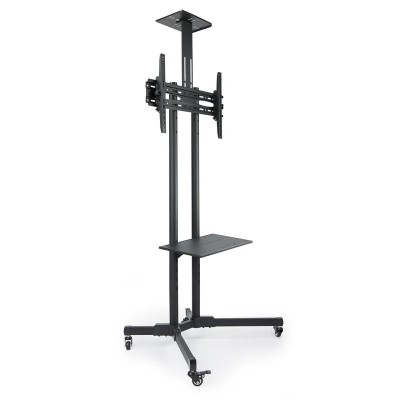 SOPORTE TV MONITOR TOOQ SUELO 37 - 70 50KG BLACK