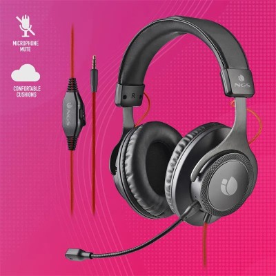 AURICULARES + MICROFONO DUAL NGS HEADPHONE CROSS TRAIL