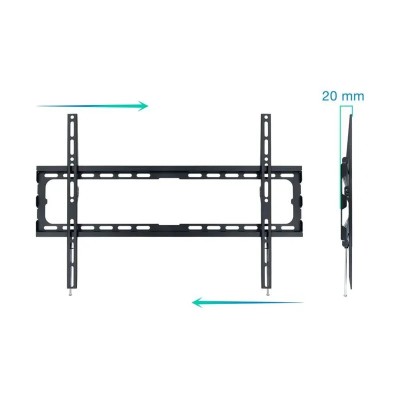 SOPORTE TV MONITOR TOOQ 37-80 45KG BLACK