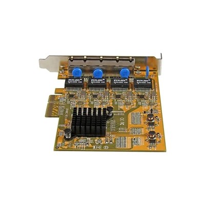 TARJETA DE RED STARTECH PCIE ETHERNET 4 PUERTOS GIGABIT