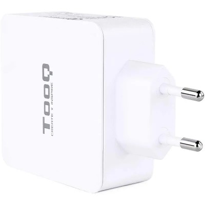 CARGADOR SMARTPHONE/TABLET TOOQ USB-C + USB-A 3.0 48W FAST CHARGER