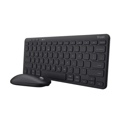 TECLADO + RATON TRUST LYRA TKL WIRELESS MULTIDISPOSITVO BLACK