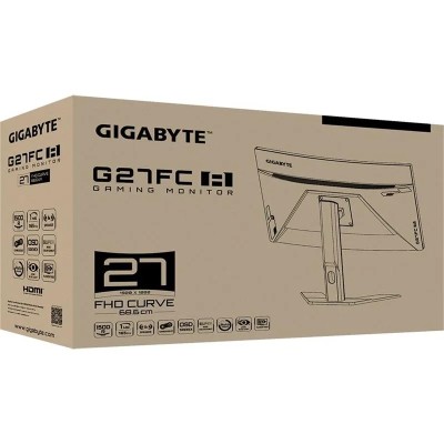 MONITOR GAMING GIGABYTE 27 170HZ CURVO ERGONOMICO HDMI DP USB