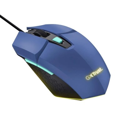 RATON TRUST GAMING GXT 109B FELOX RGB USB 6400DPI 6 BOTONES BLUE