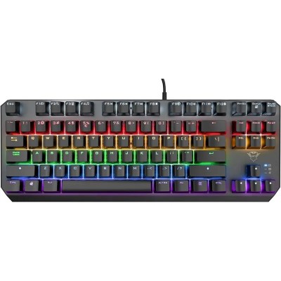 TECLADO TRUST GAMING GXT 834 CALLAZ MECANICO TKL USB RGB