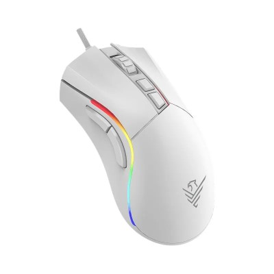 RATON PHOENIX GAMING VOID USB RGB 12000 DPI 7 BOTONES WHITE