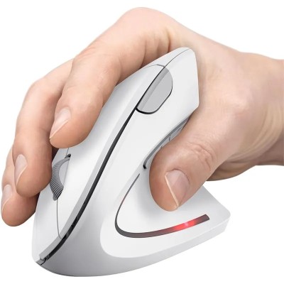 RATON TRUST VERTO WIRELESS ERGONOMIC WHITE