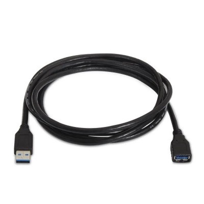 CABLE USB 3.0 ALARGADOR AISENS AM/AH 2M BLACK