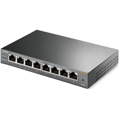 SWITCH TP-LINK GIGABIT 8 PUERTOS TL-SG108PE EASY SMART GESTIONABLE 4 POE