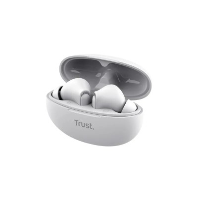 AURICULARES TRUST YAVI EARBUDS ENC BLUETOOTH WIRELESS WHITE