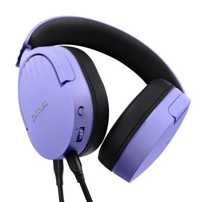 AURICULARES + MICROFONO TRUST GAMING GXT 489P FAYZO HEADSET MULTI PURPLE