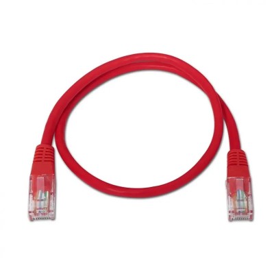 CABLE DE RED CAT6 UTP 1M AISENS RED