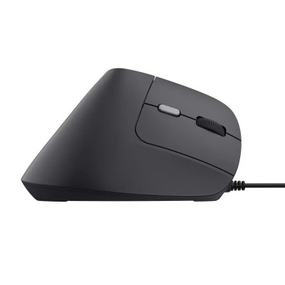 RATON TRUST BAYO II ERGONOMICO 2400 DPI USB BLACK