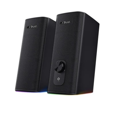 ALTAVOCES TRUST GXT 612 CETIC GAMING RGB 2.0 USB/WIRELESS BLACK