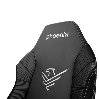 SILLA GAMING PHOENIX CUERO MONARCH TALLA R BLACK