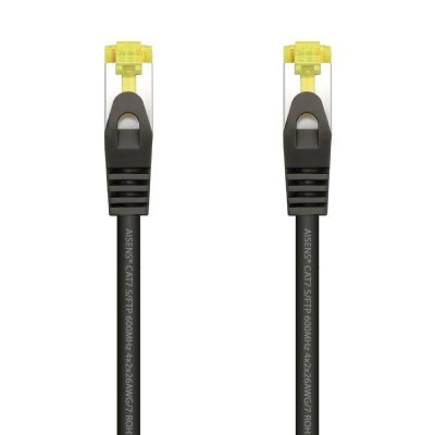 CABLE DE RED CAT.7 S/FTP 1M AISENS BLACK