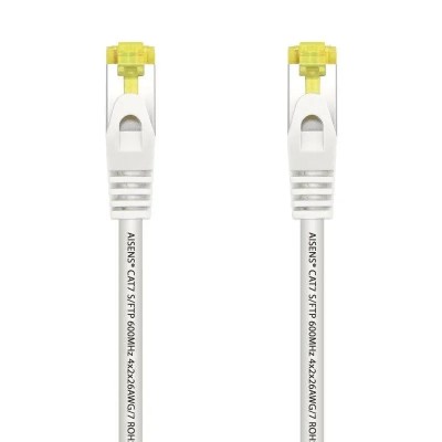 CABLE DE RED CAT.7 S/FTP 0.5M AISENS WHITE