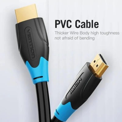 CABLE HDMI V2.0 AM-AM 1.5M VENTION BLACK