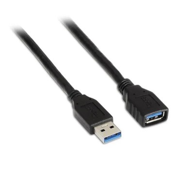 CABLE USB 3.0 ALARGADOR AM/AH 1M AISENS BLACK