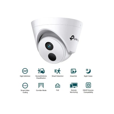 CAMARA IP TP-LINK VIGI TURRET INTERIOR 2MP 4MM IR 30M POE