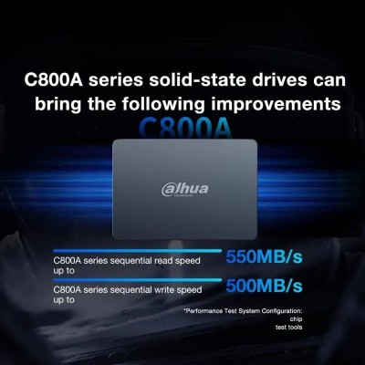 DISCO DURO SSD DAHUA 480GB C800A SATA3 LEC.550MB/s ESC.500MB/s