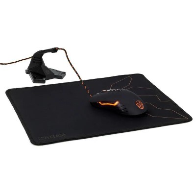 ALFOMBRILLA GAMING KROM KNOUT SPEED 320X270MM BLACK