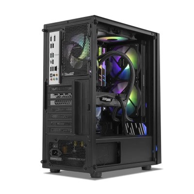 CAJA ORDENADOR GAMING NOX HUMMER FROST CRISTAL ATX ARGB