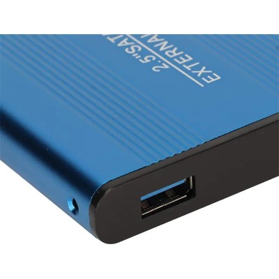 CAJA EXTERNA ONEWAY HDD 2.5 SATA USB 3.0 BLUE