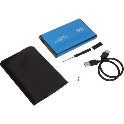 CAJA EXTERNA ONEWAY HDD 2.5 SATA USB 3.0 BLUE