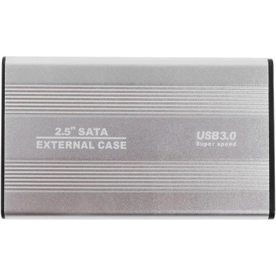 CAJA EXTERNA ONEWAY HDD 2.5 SATA USB 3.0 SILVER