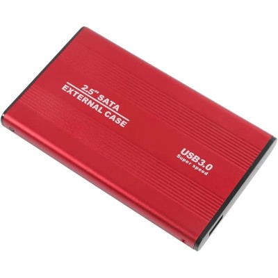 CAJA EXTERNA ONEWAY HDD 2.5 SATA USB 3.0 RED